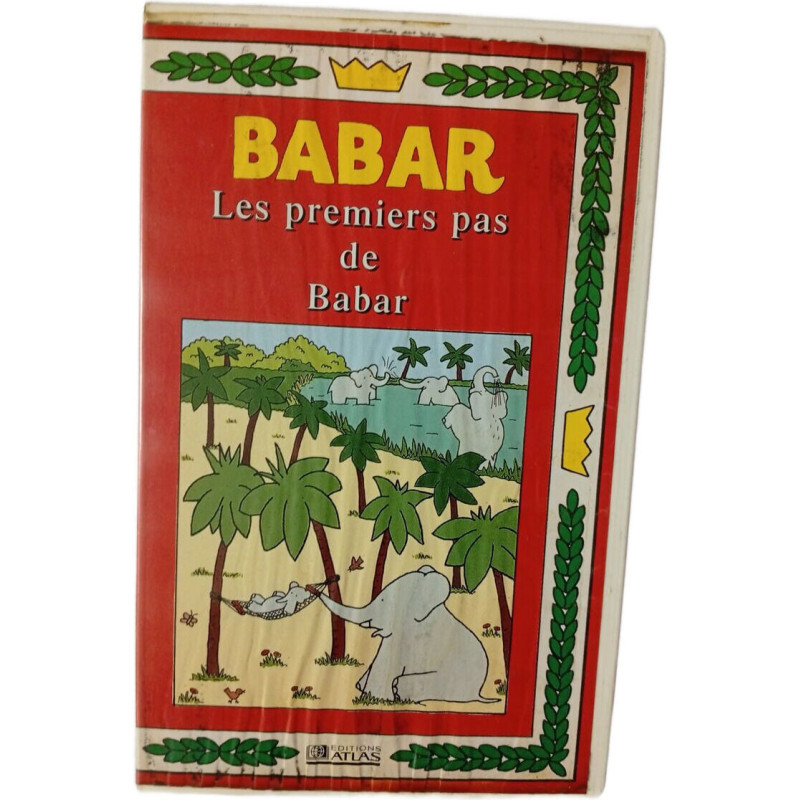VHS - Babar. Les premiers pas de Babar