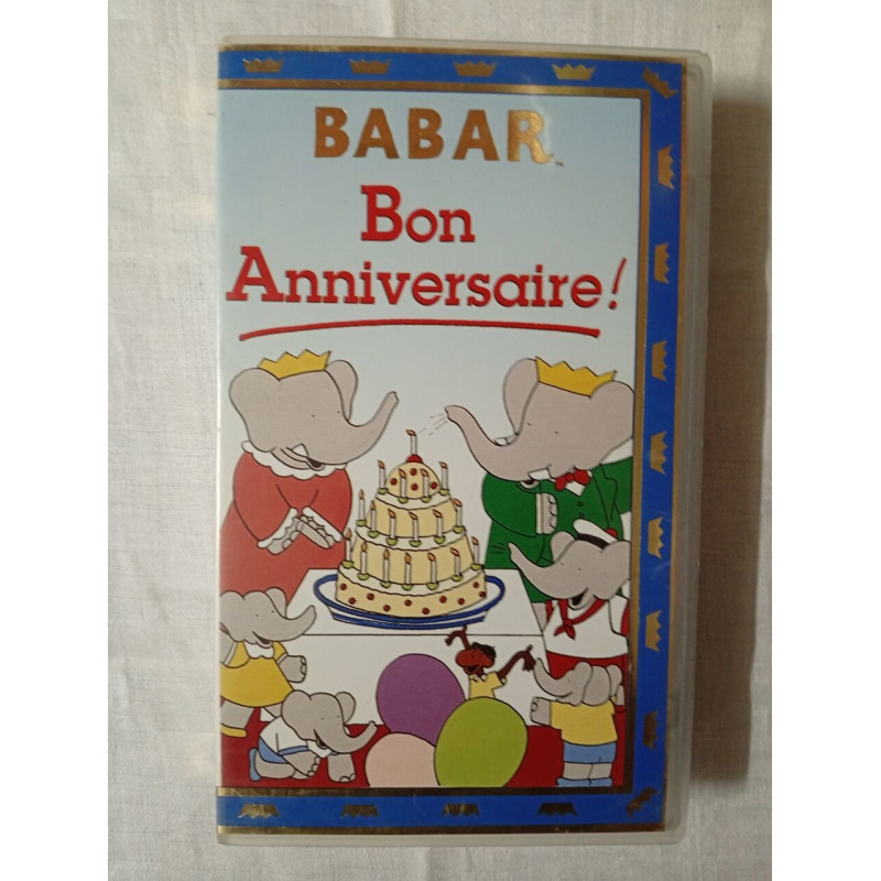 VHS - Babar Bon Anniversaire