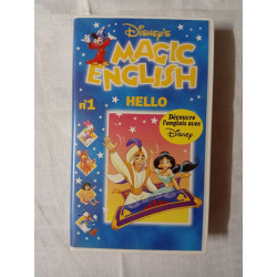 VHS - Disney's Magic English n°1 Hello