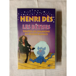 VHS - Henri Dès - Les Bêtises : Toutes les chansons en dessins animés