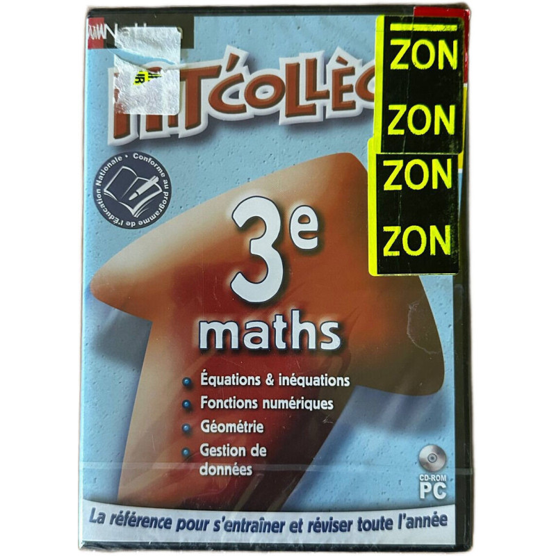 Hitcollège 3e Maths - Neuf sous blister