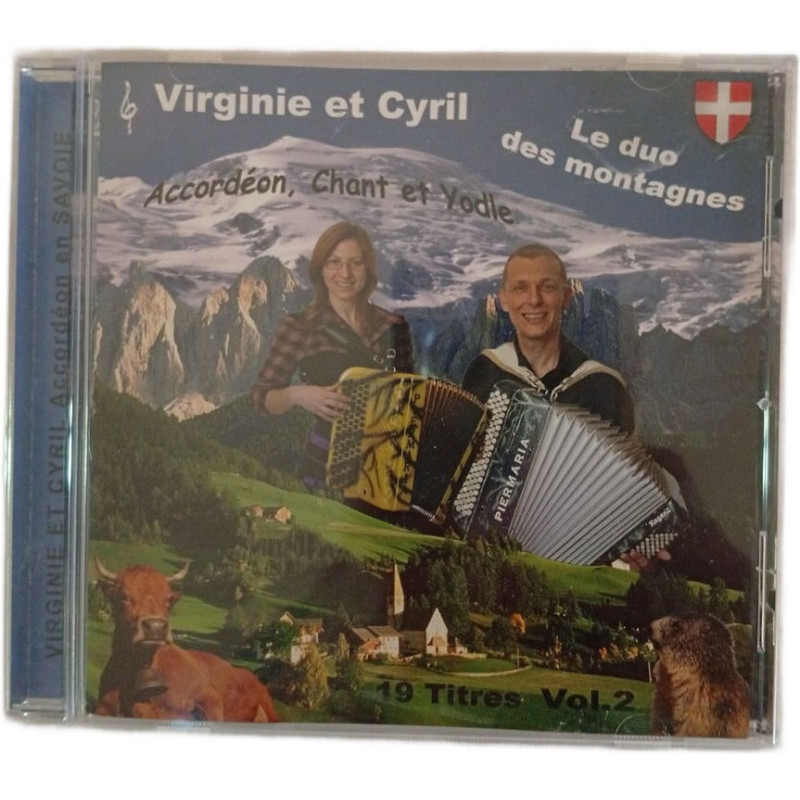 CD - Virginie et Cyril - Accordéon Chant et Yodle - Le duo des...