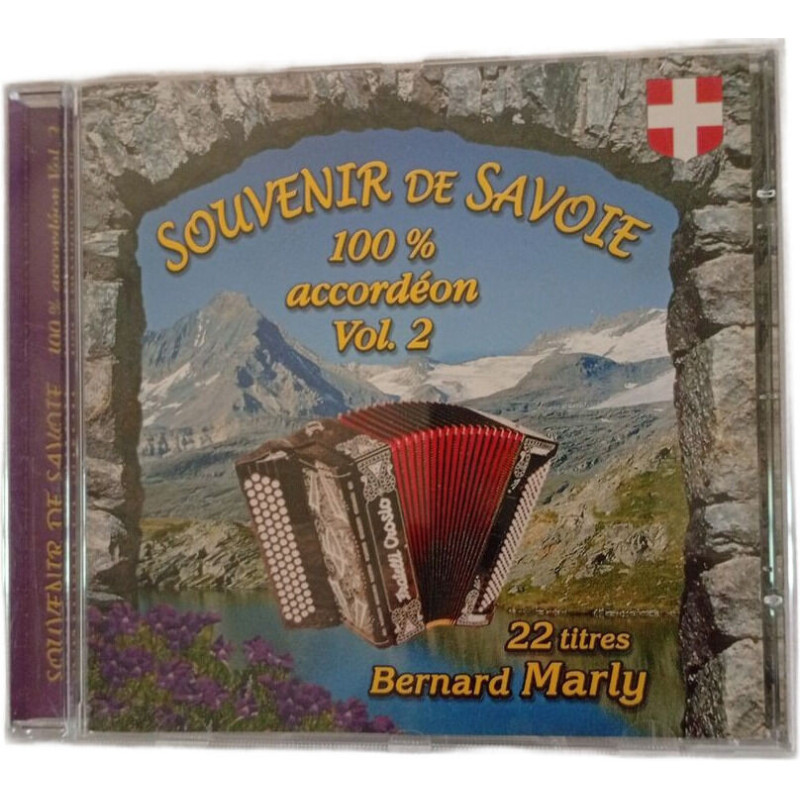 CD - Souvenir de Savoie 100 % accordéon Vol. 2