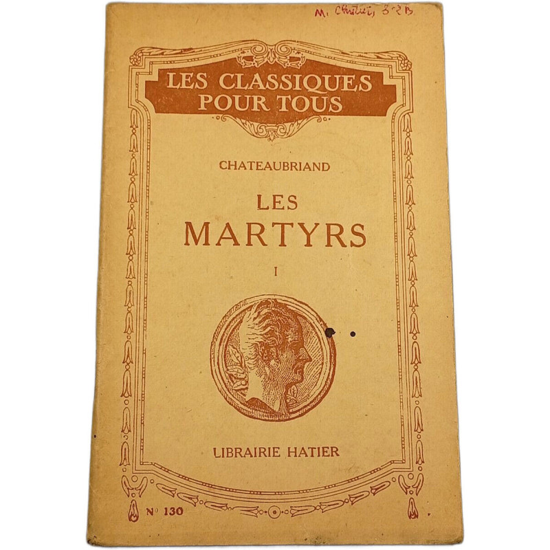 Les Martyrs tome I