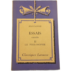 Essais II Le Philosophe