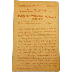Lettres choisies