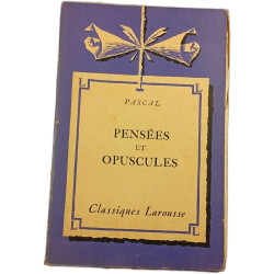Pensées et opuscules