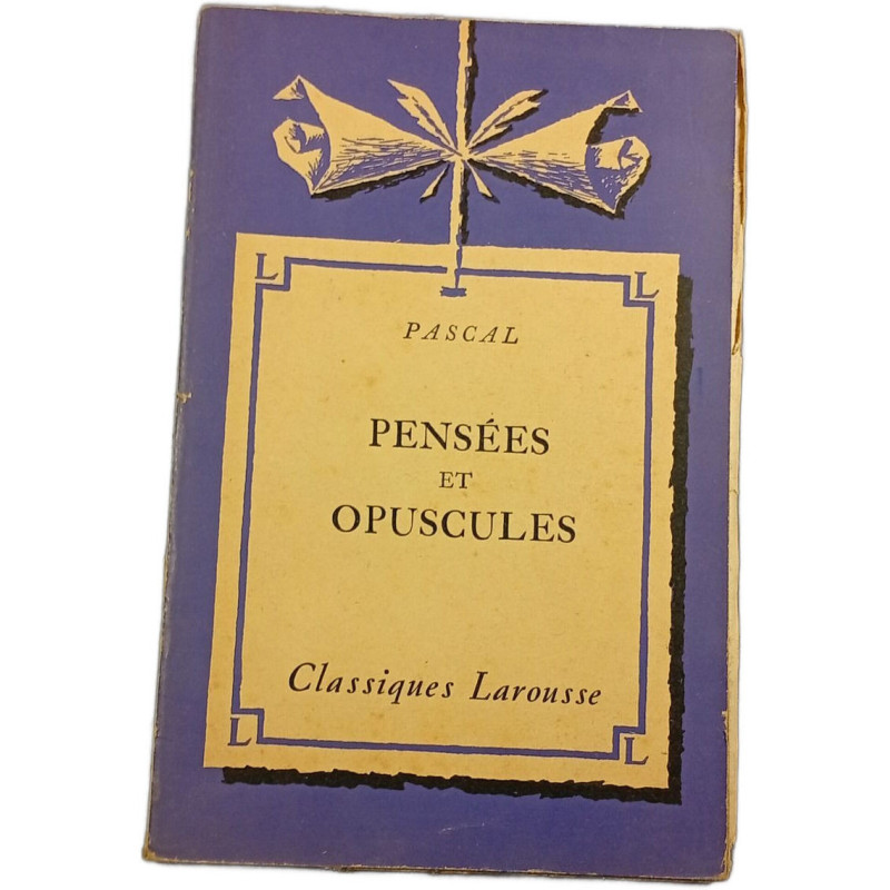Pensées et opuscules