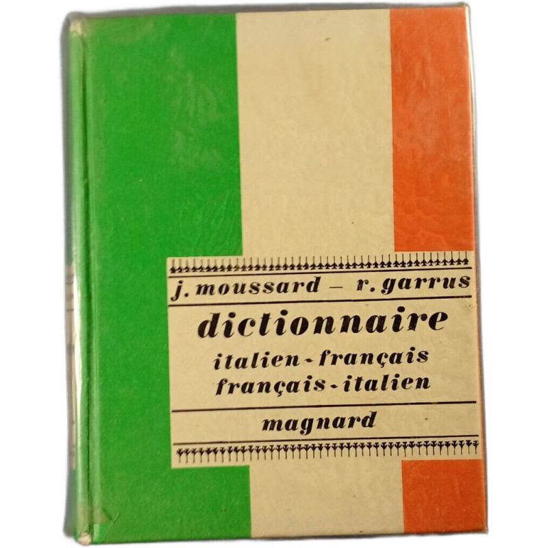 Dictionnaire italien - français français - italien