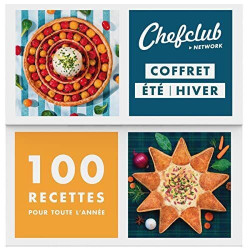 Chefclub - Coffret de deux livres de cuisine : Cuisine d'été et...