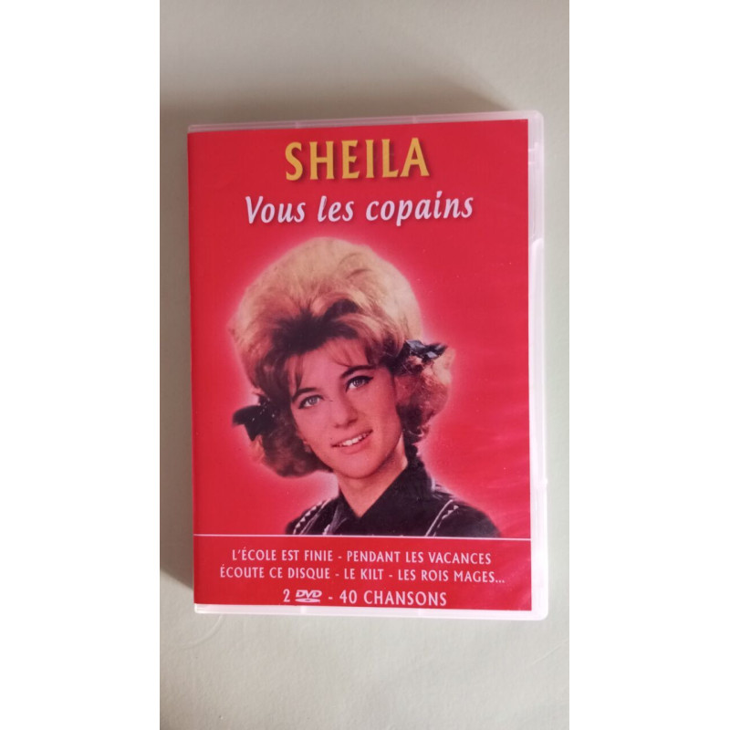 Dvd - Sheila - Vous les copains 2 Dvd 40 Chansons