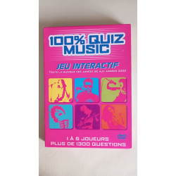 Dvd - 100% Quiz Music Jeu Interactif