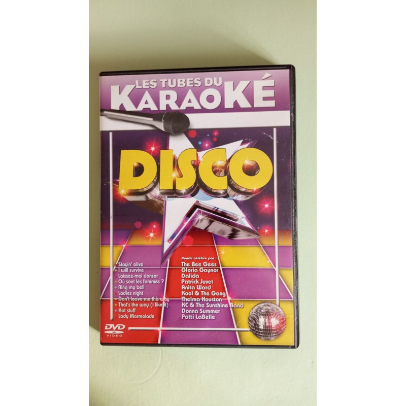 Dvd - Les tubes du karaoké Disco