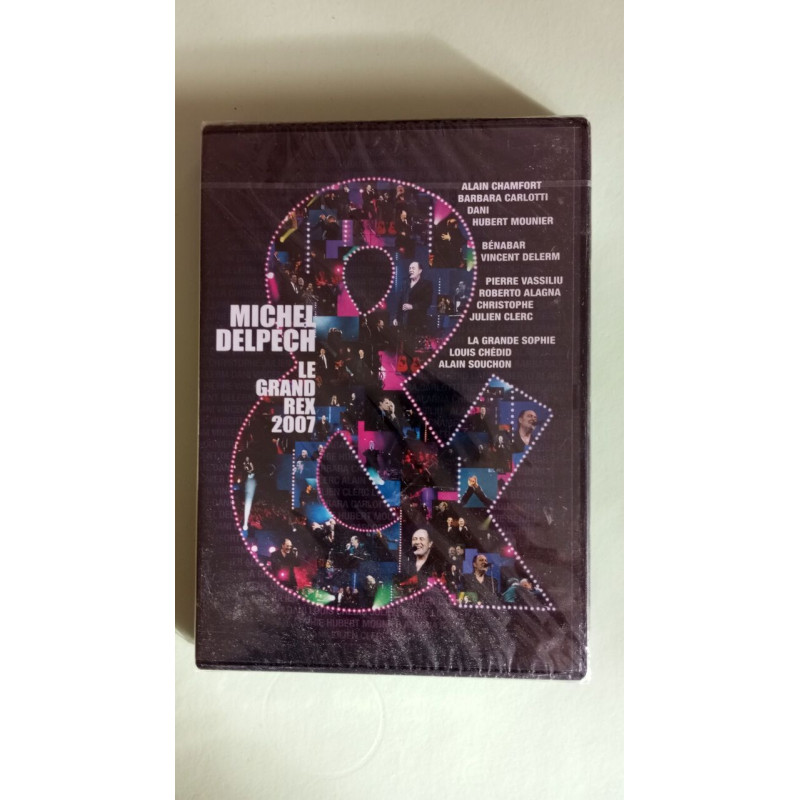 Dvd Michel Delpech - Le Grand Rex 2007(Neuf Sous Blister)