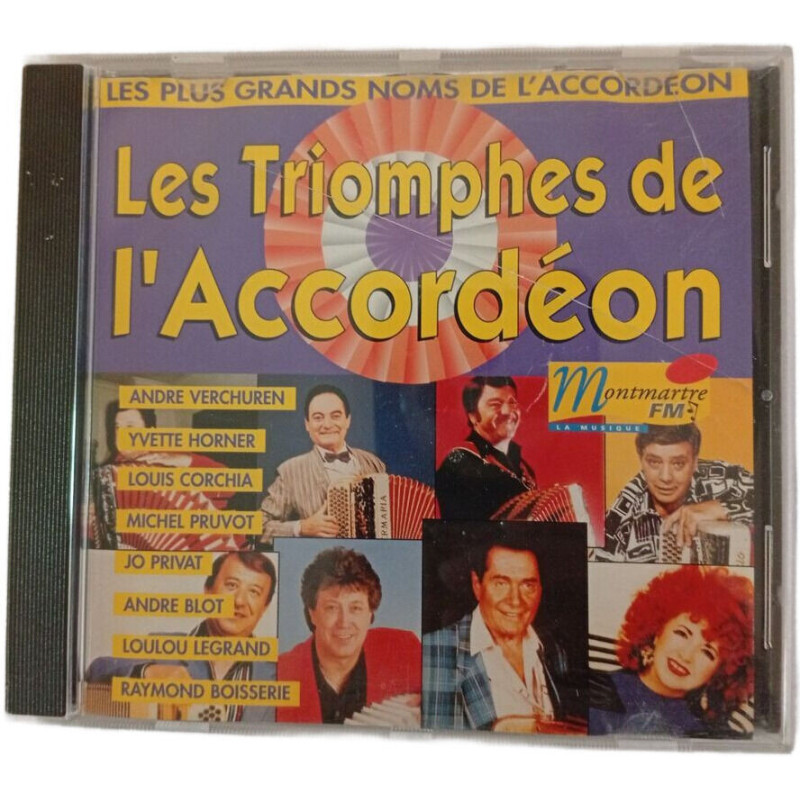 CD - Les Triomphes de l'Accordéon