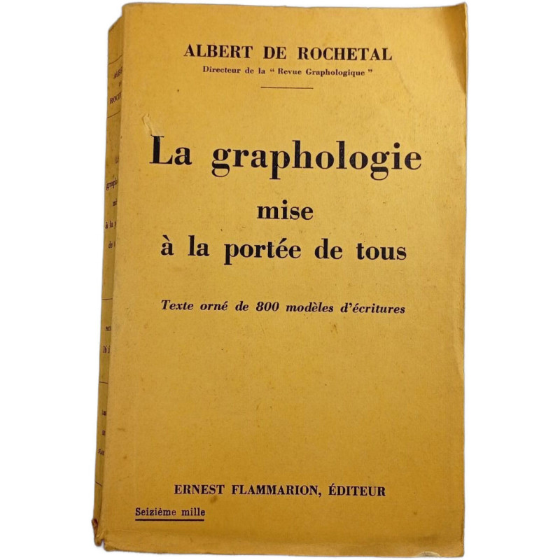 La graphologie mise à la portée de tous