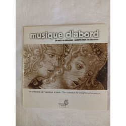 CD - Musique d'abord