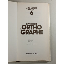 Apprendre l'orthographe