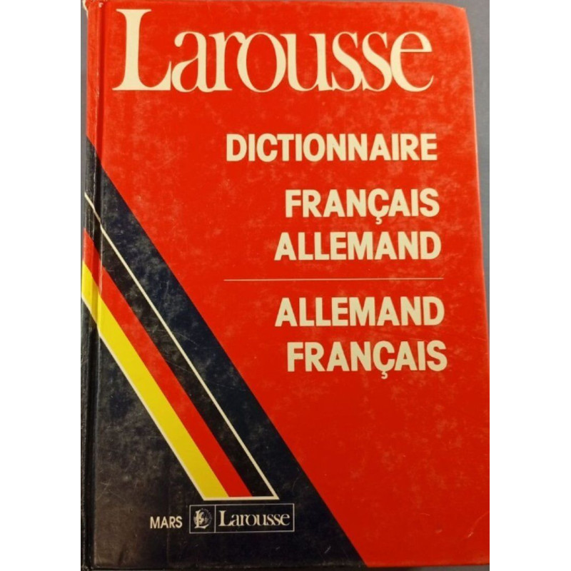 Dictionnaire français allemand allemand français