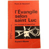 L'Évangile selon saint Luc