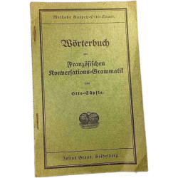 Wörterbuch zur Französischen Konversations-Grammatik