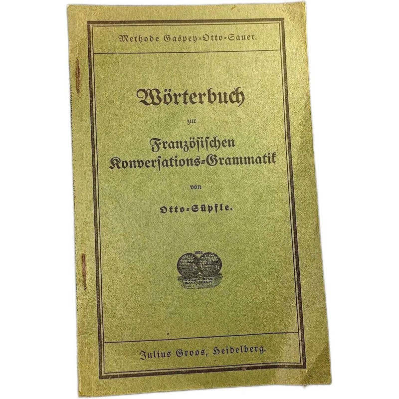 Wörterbuch zur Französischen Konversations-Grammatik
