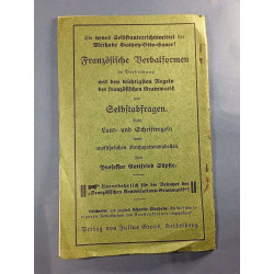 Wörterbuch zur Französischen Konversations-Grammatik