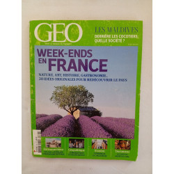 GEO – n°387 – Week-ends en France / Les Maldives Mai 2011
