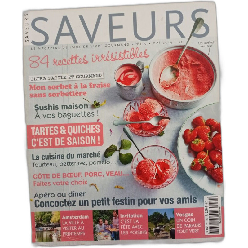 Saveurs – n°210 Mai 2014