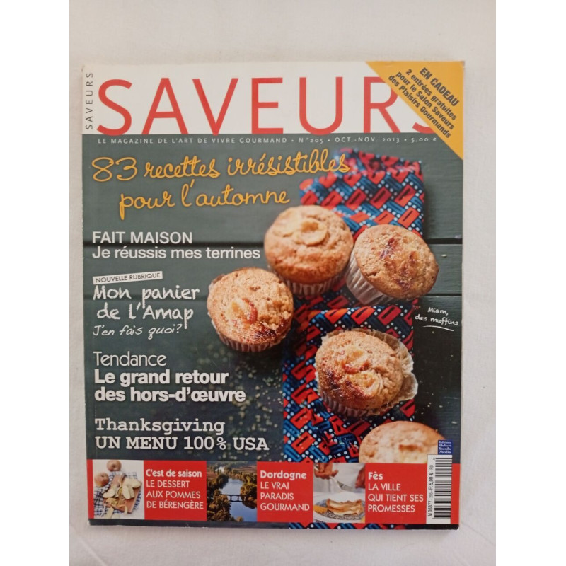Saveurs – n°205 Octobre-Novembre 2013