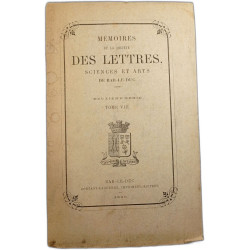 Mémoires de la société des lettres sciences et arts de Bar-le-Duc....