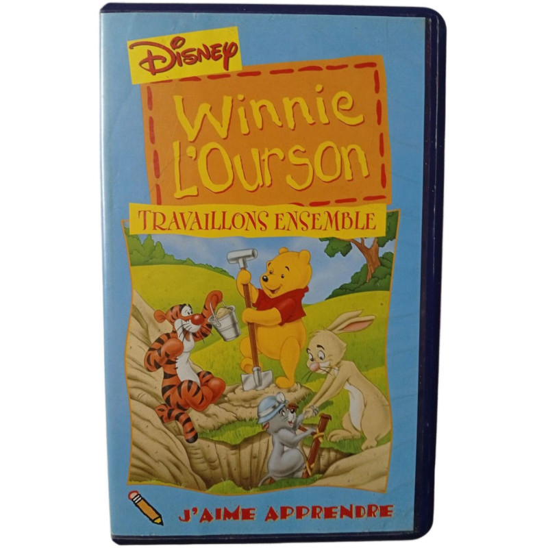 VHS - Winnie l'Ourson : Travaillons ensemble
