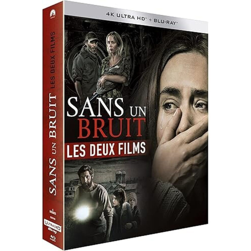 Sans un bruit 1 + 2 - Coffret [Blu-ray] [FR Import] (NEUF SOUS...