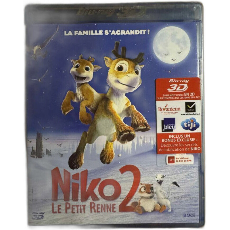 Niko le petit renne 2 [Blu-ray] [FR Import] (NEUF SOUS BLISTER)