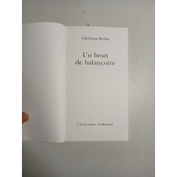 Un bruit de balançoire