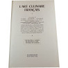 L'art culinaire français