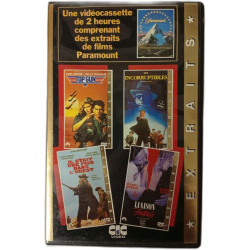VHS - Une vidéocassette de 2 heures comprenant des extraits de...