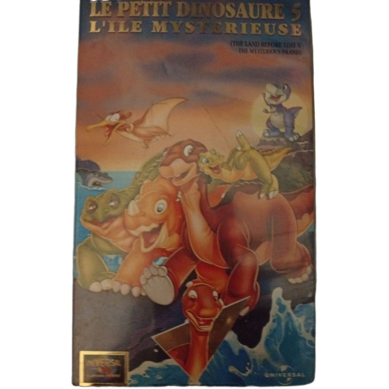 VHS - Le Petit Dinosaure 5 L'île Mystérieuse