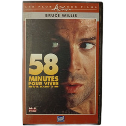 VHS - 58 minutes pour vivre - Die Hard 2