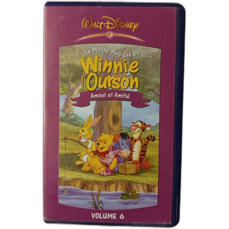 VHS - Le Monde Magique de Winnie l'Ourson : Amour et Amitié