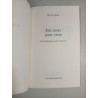 Des mots pour vivre