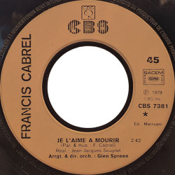Je L'aime A Mourir / Les Chemins De Traverse