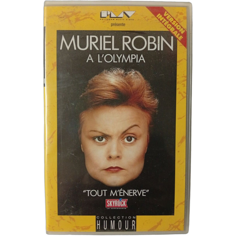 VHS - Muriel Robin à l'Olympia