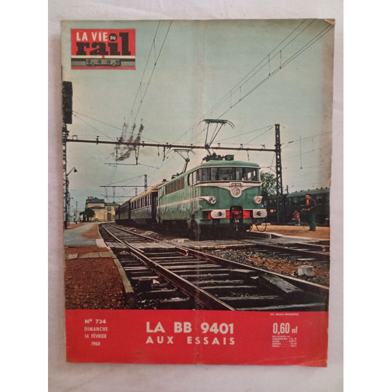 La Vie du Rail / n° 734./ Février 1960
