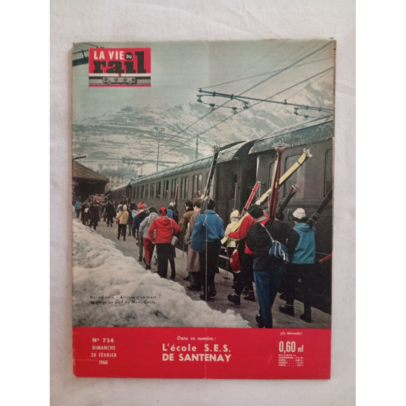 La Vie du Rail / n° 736./ Février 1960