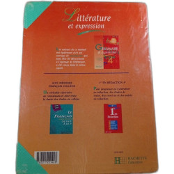 Littérature et expression 4e