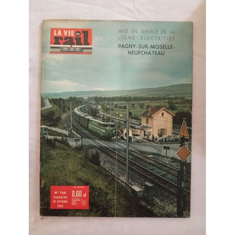 La Vie du Rail / N° 769 / Octobre 1960