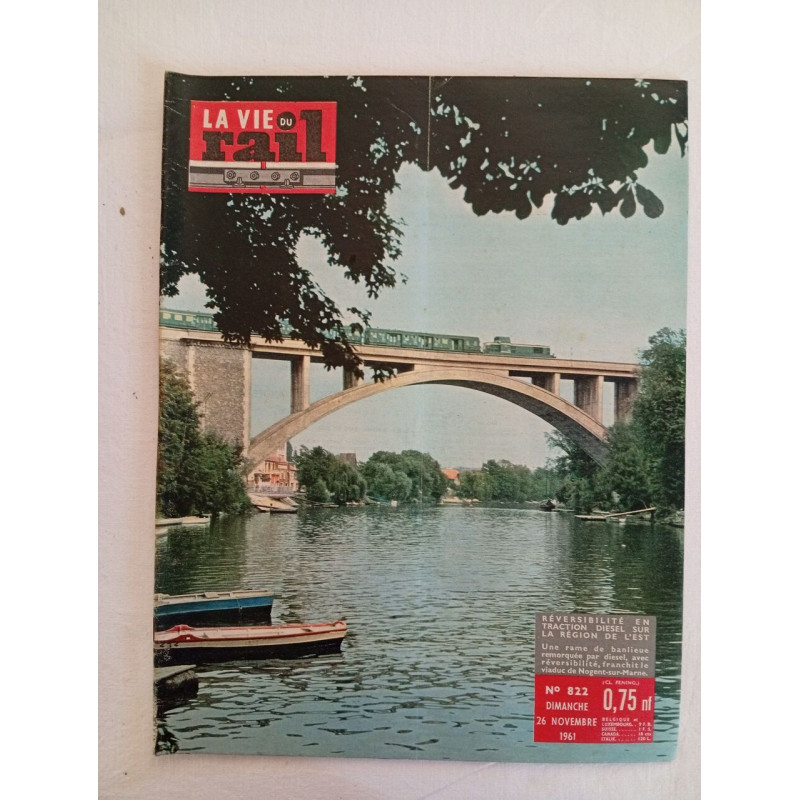 La Vie du Rail / N° 822 / Novembre 1961