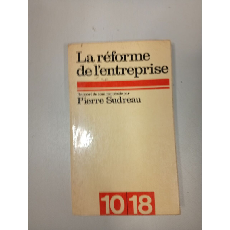 La réforme de l'entreprise