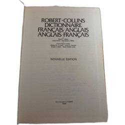 Le Robert et Collins dictionnaire français-anglais English-French